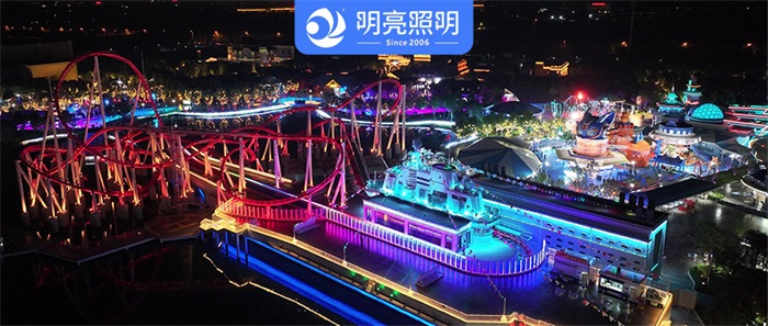燈光秀是如何助我亮出游樂園的？
