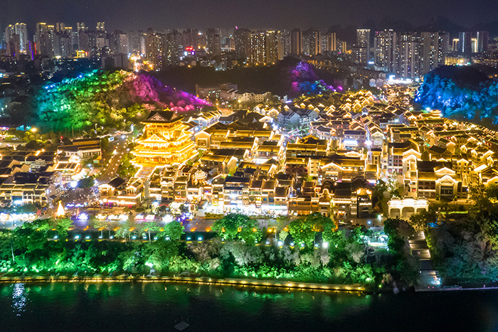 低成本的景區(qū)燈光亮化，一樣有人氣！