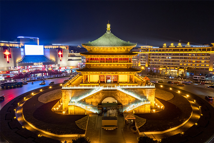 天吶！古建筑亮化夜景竟然這么漂亮